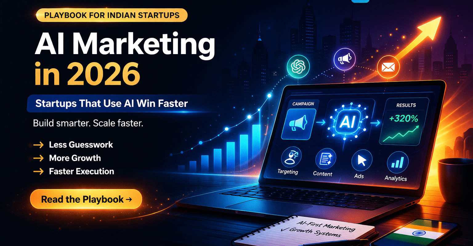 AI marketing for Startups in India 2026