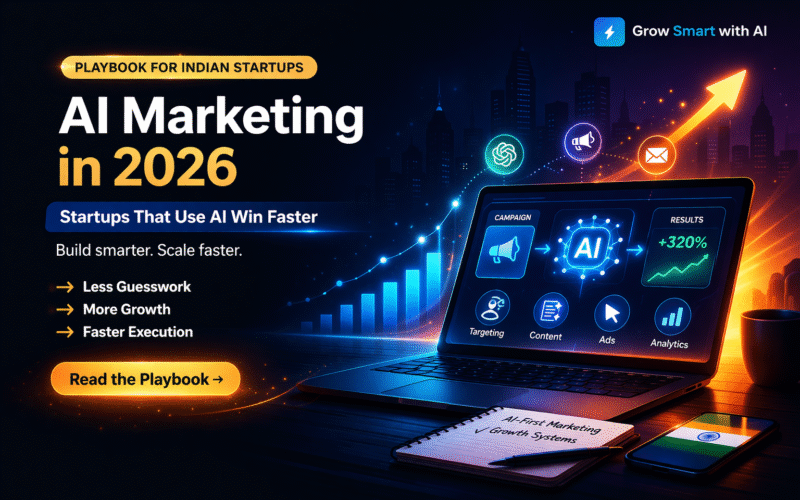 AI marketing for Startups in India 2026