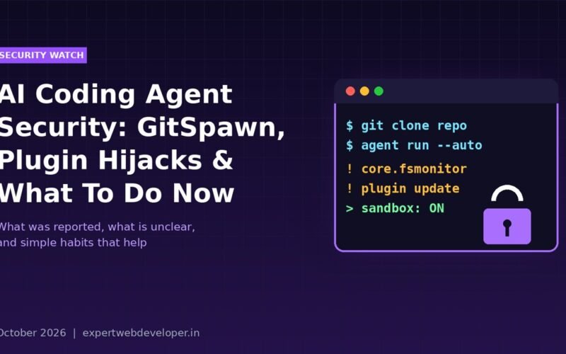 AI coding agent security: GitSpawn, plugin hijacks and what developers should do now